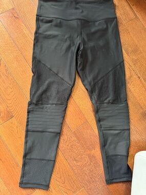 ZYIA Active Black Performance Leggings Waistband